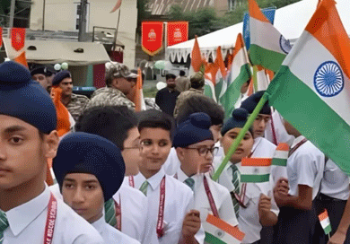 CRPF ఆధ్వర్యంలో జమ్మూ కశ్మీర్ లో ‘‘తిరంగా ర్యాలీ’’