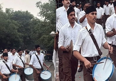 JNU లో ఆర్ఎస్ఎస్ పథ సంచలన్..